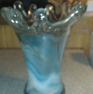 Vintage Murano Art Glass Vase